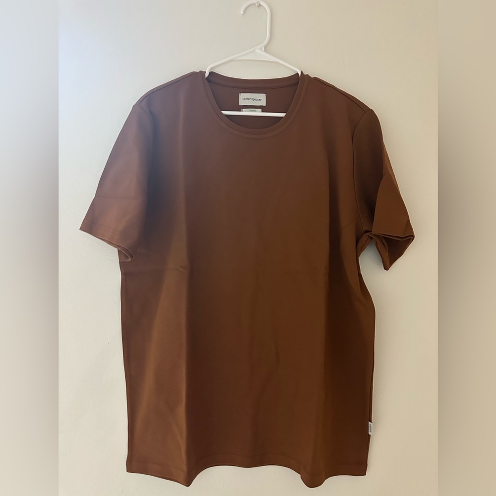 New Oliver Spencer shirt size xl